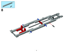 LEGO 8258 instructions page 11 – build guide